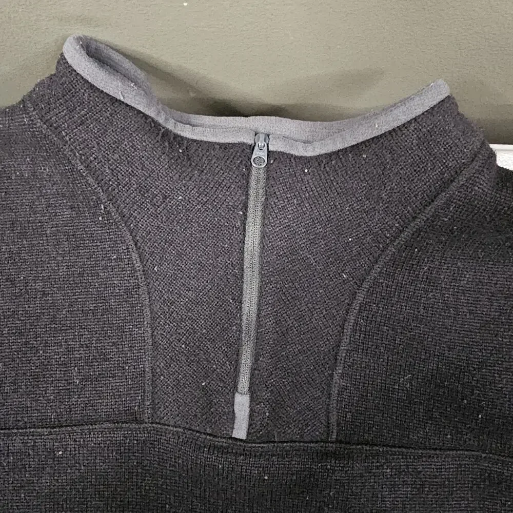 Arc'teryx Covert 1/2 Zip Pullover XL Polartec Fleece Jacket Black Tactical Work - Picture 3 of 9